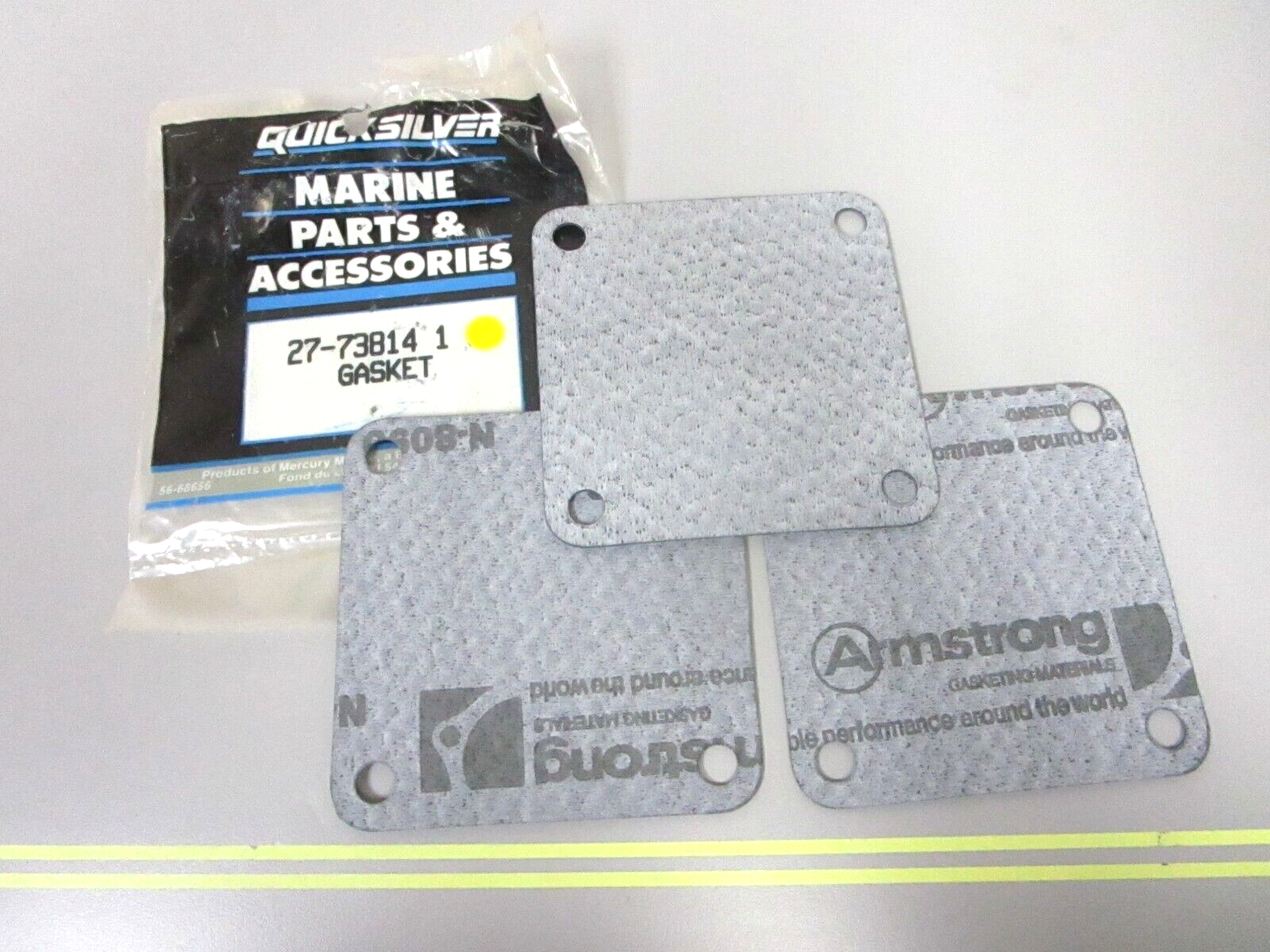 *NEW OEM* (LOT OF 3) 0750 Mercury Quicksilver GASKET 27-738141