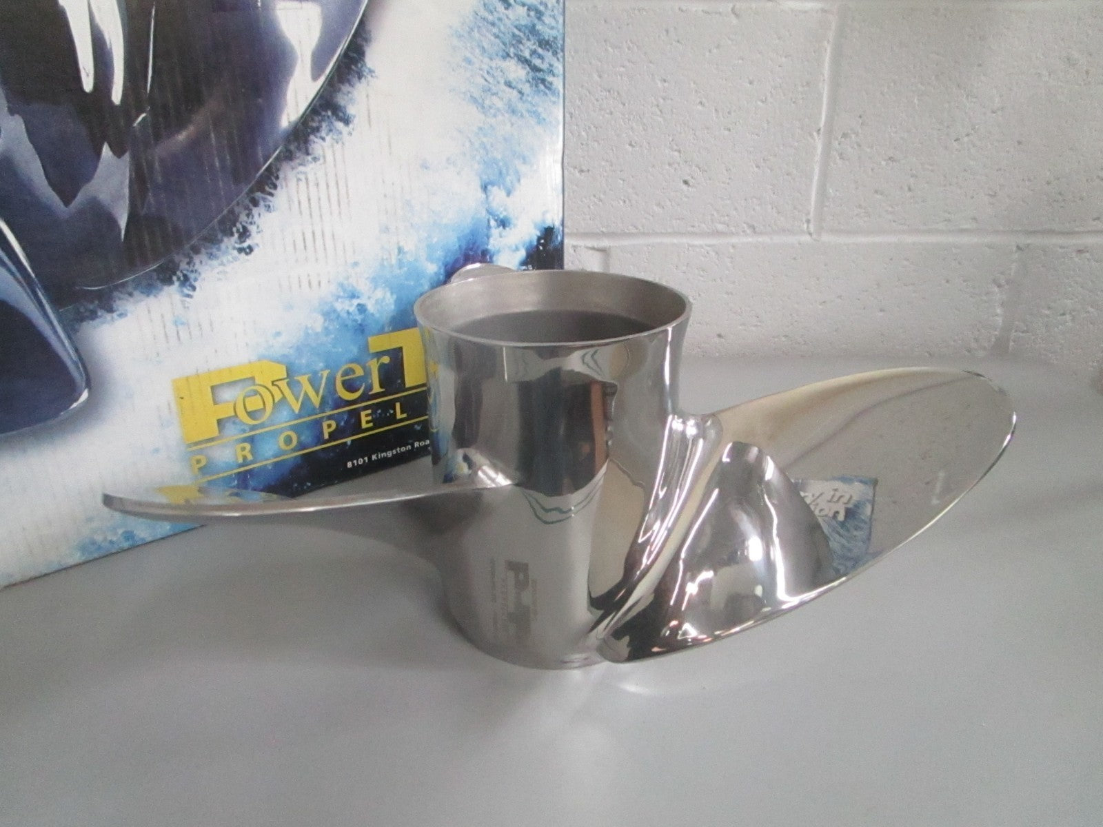 NEW OFS3R14PCL200 Power Tech 15.25×14 Stainless Steel Universal Propeller 0820