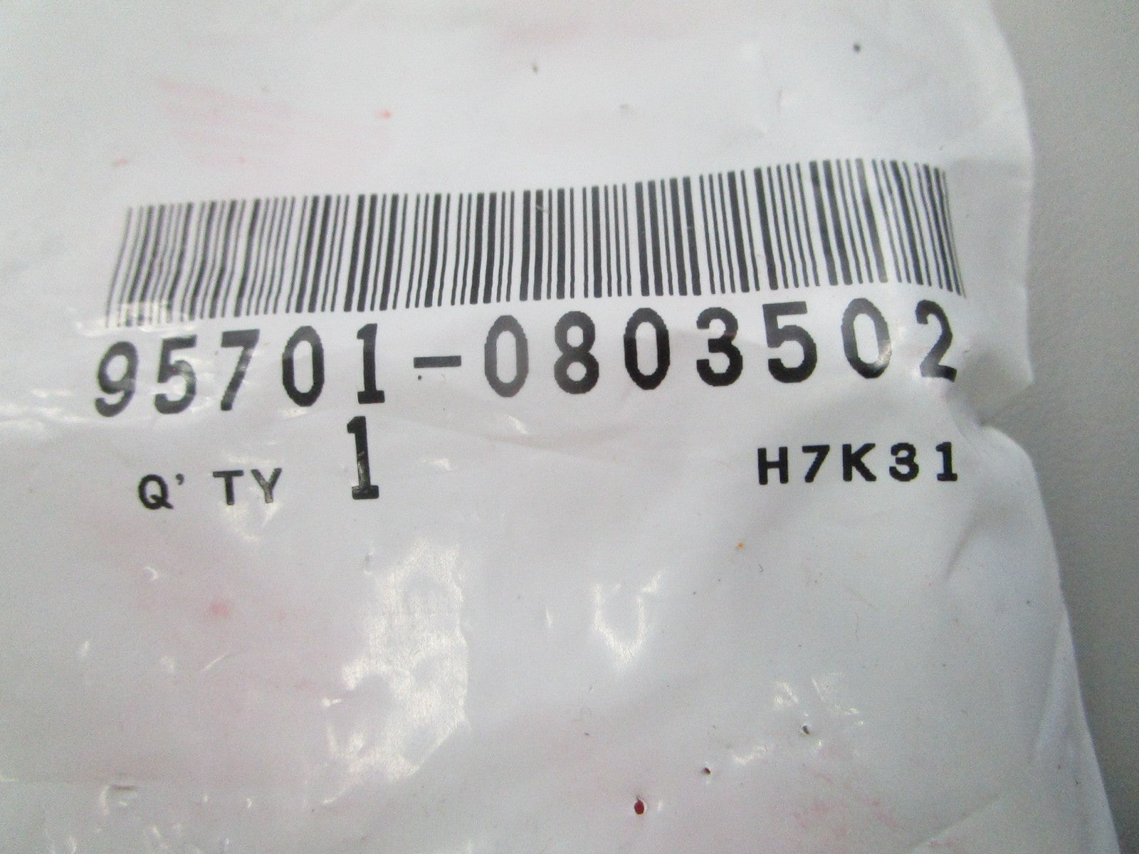 NEW OEM (LOT OF 5) 95701-0803502 Honda Bolt 0810