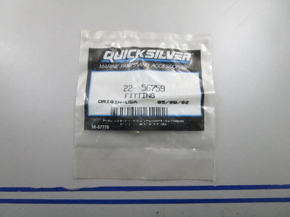 *NEW OEM* 0810 Mercury Quicksilver Fitting 22-56759