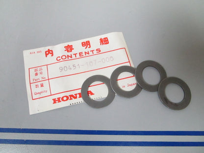 *NEW OEM* (LOT OF 4) 0810 Honda Washer 90451-107-000
