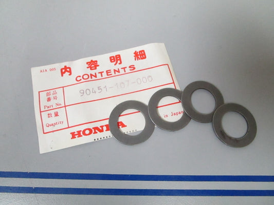 *NEW OEM* (LOT OF 4) 0810 Honda Washer 90451-107-000