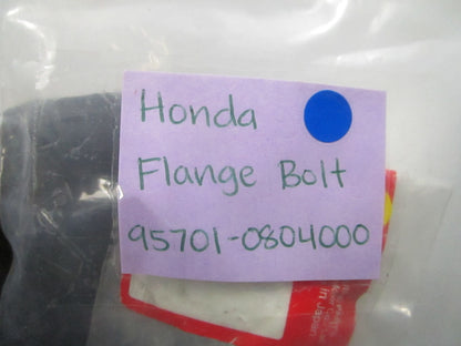 *NEW OEM* 0810 Honda Flange Bolt 95701-0804000