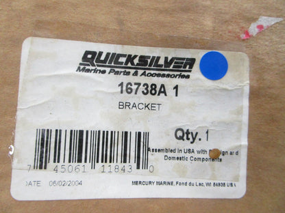NEW OEM 16738A 1 Mercury Quicksilver Bracket 0810