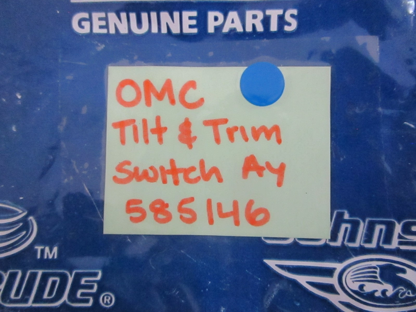 *NEW OEM* 0820 OMC Johnson Evinrude Tilt & Trim Switch Ay 585146 0585146