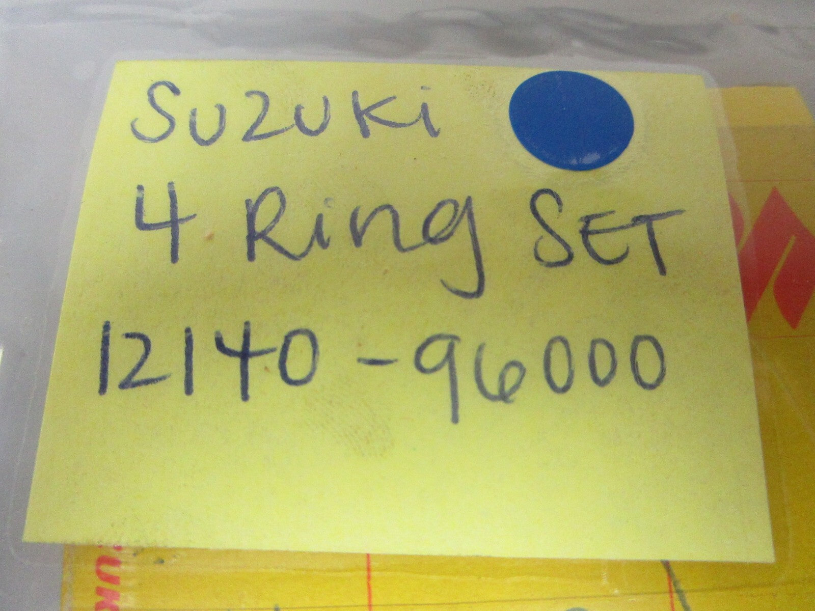 *NEW OEM* 0810 Suzuki 4 Ring Set 12140-96000