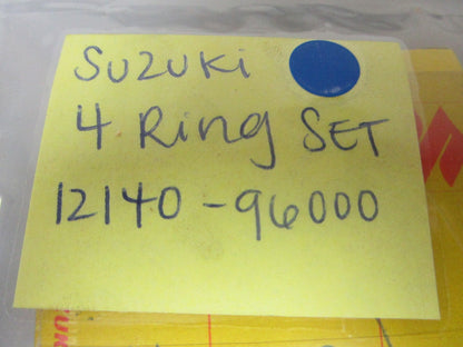 *NEW OEM* 0810 Suzuki 4 Ring Set 12140-96000