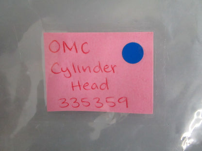 *NEW OEM* 0820 OMC Johnson Evinrude Cylinder Head 335359 0335359