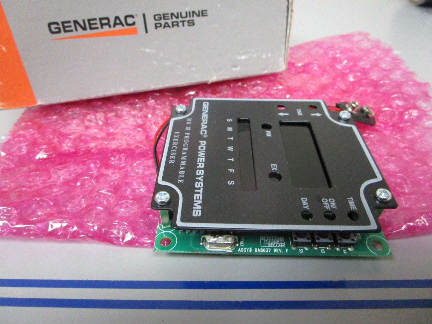 *NEW OEM* 0720 Generac Mark III Excercisor Timer Assembly 0A8637
