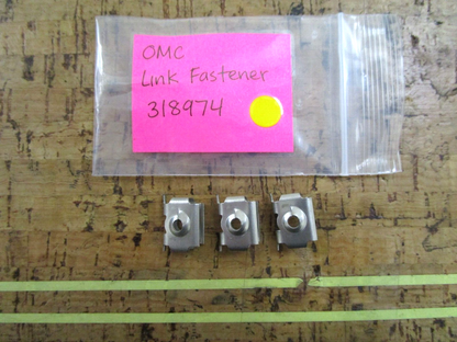 *NEW OEM* (LOT OF 3) 0750 OMC Johnson Evinrude LINK FASTENER 318974 0318974