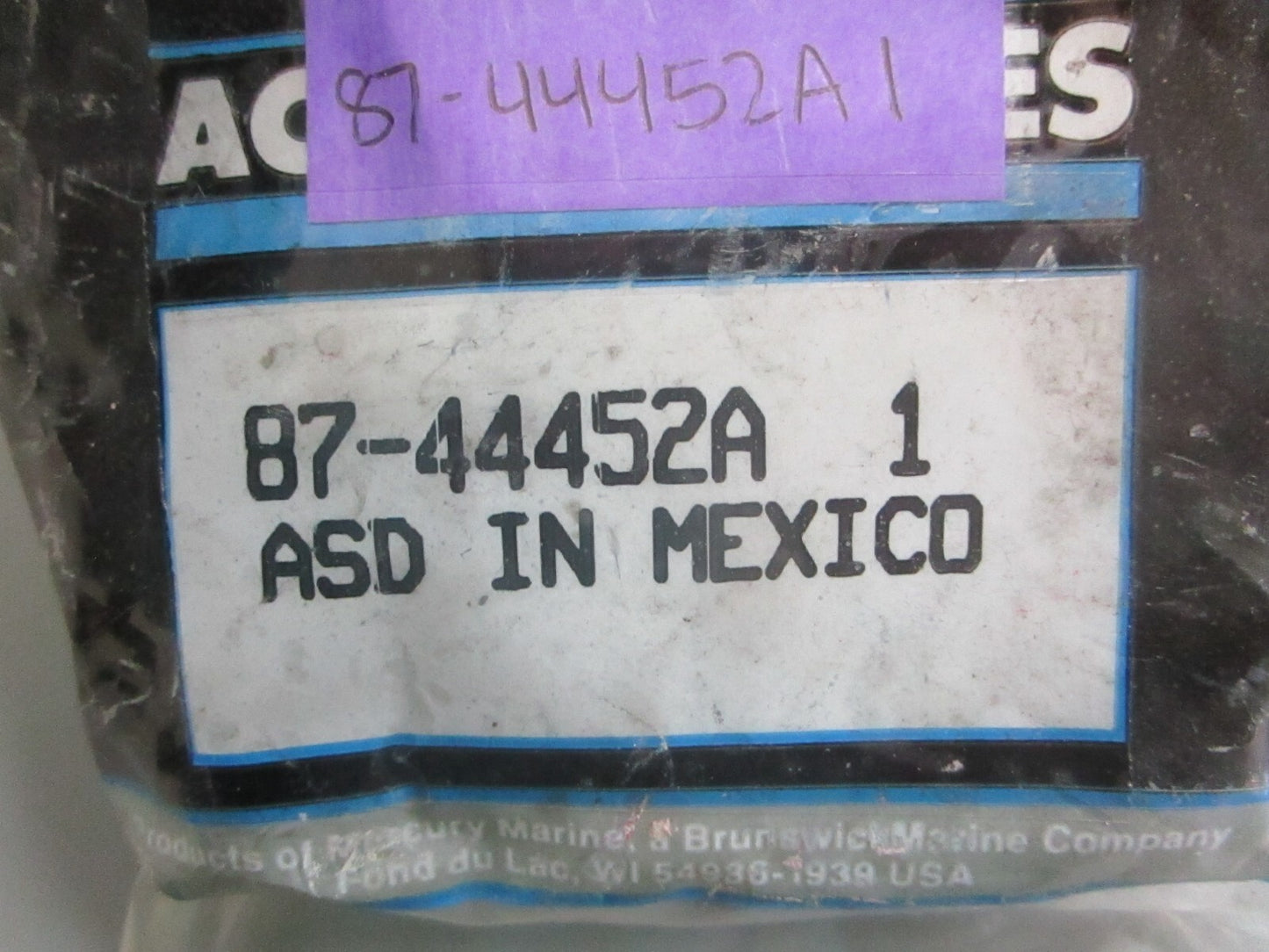 *NEW OEM* 0820 Mercury Quicksilver Switch Ay 87-44452A1