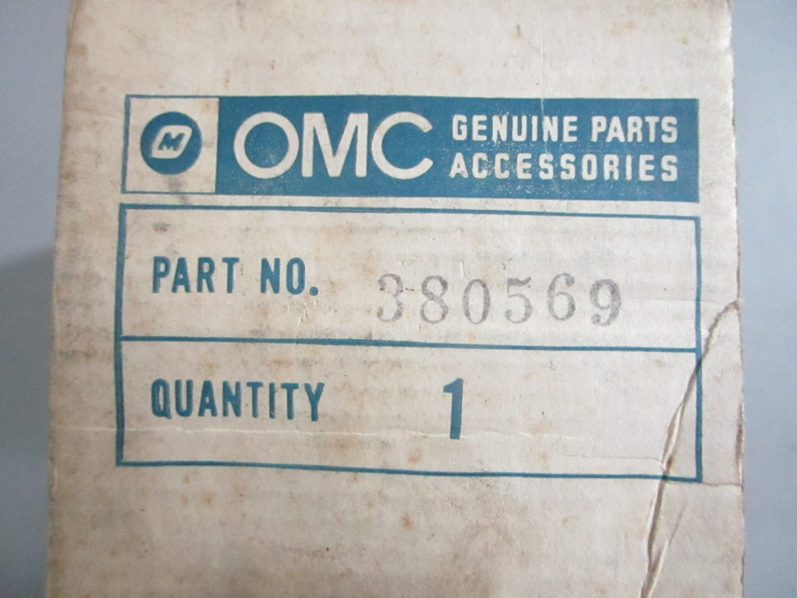 NEW OEM 380569 0380569 OMC Johnson Evinrude Piston 0820