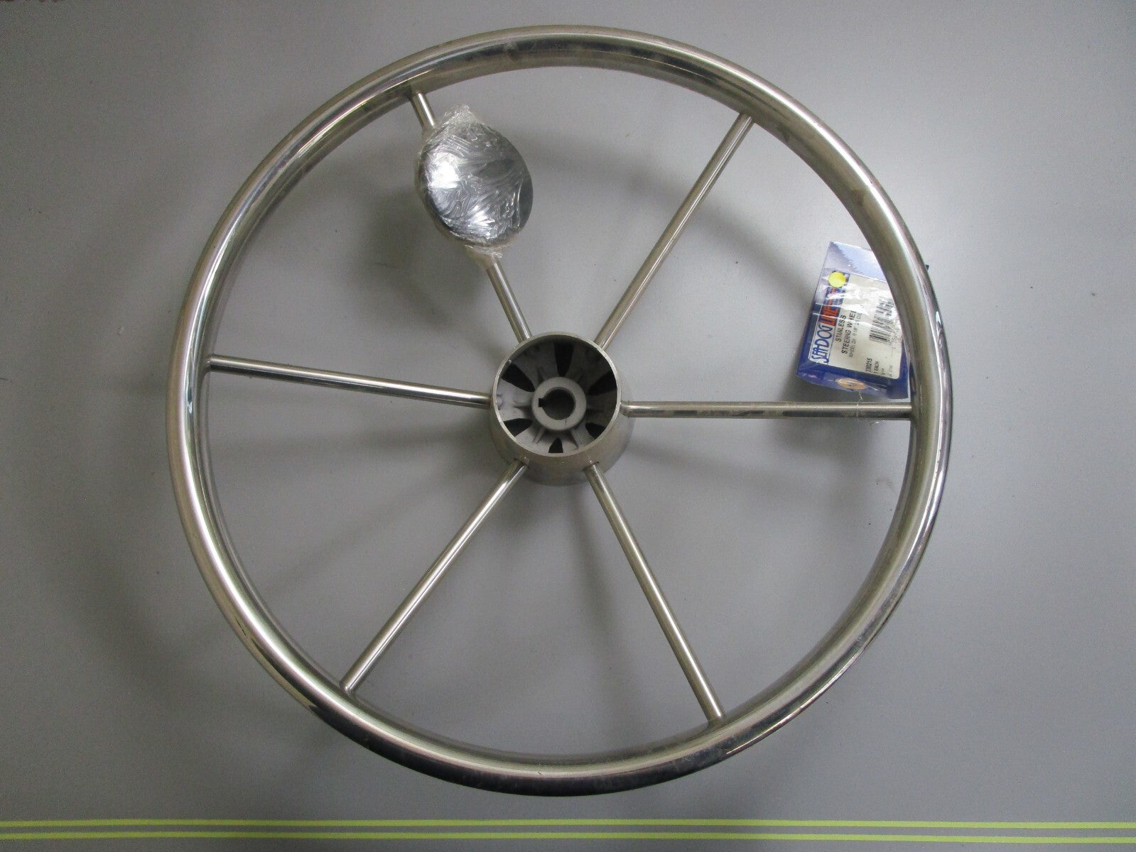 *NEW* 0820 SeaDog Stainless Steel Steering Wheel 230215