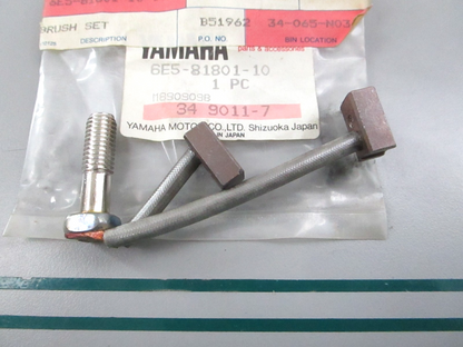 NEW OEM 6E5-81801-10-00 Yamaha Starter Motor Brush Set 0810