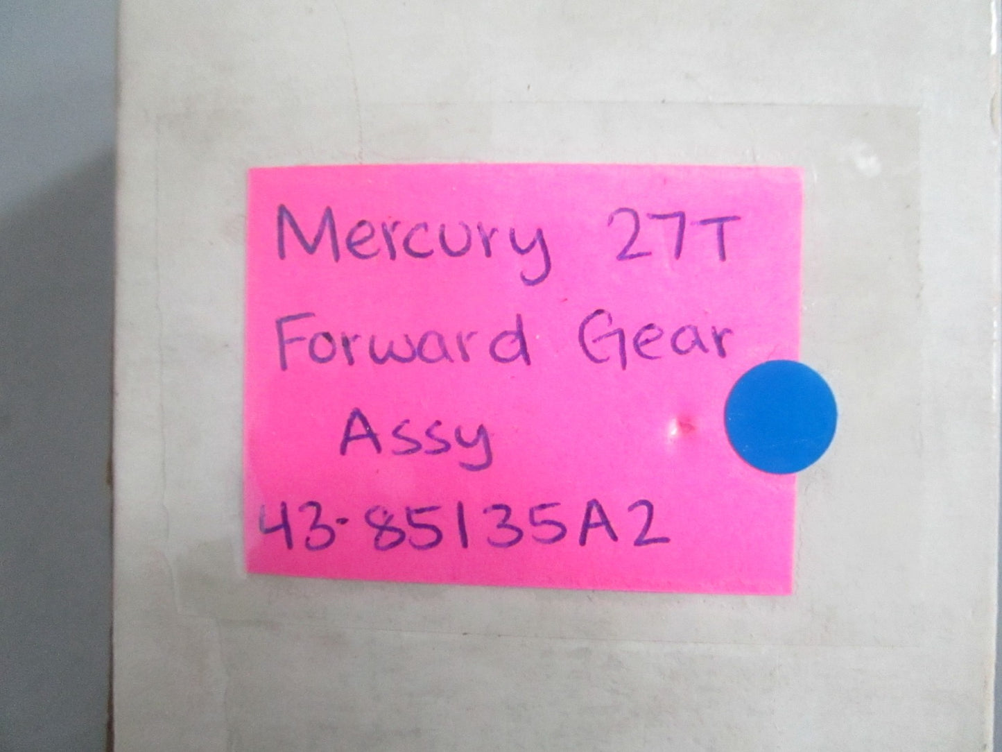 *NEW OEM* 0820 Mercury Quicksilver 27T Forward Gear Assy 43-85135A2