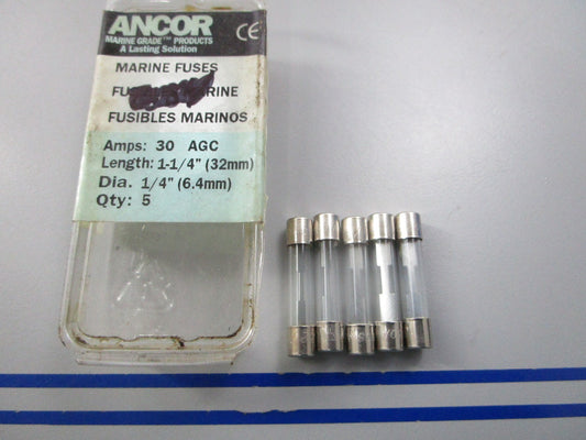 NEW 601300 Ancor 30A 5 Fuse Set 0810