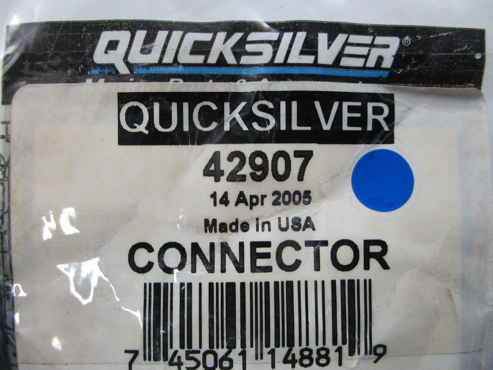 *NEW OEM* 0810 Mercury Quicksilver Connector 42907