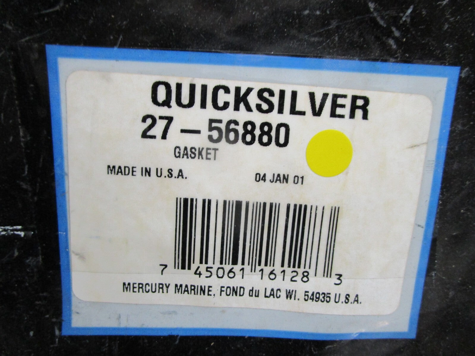 *NEW OEM* 0810 Mercury Quicksilver Gasket 27-56880
