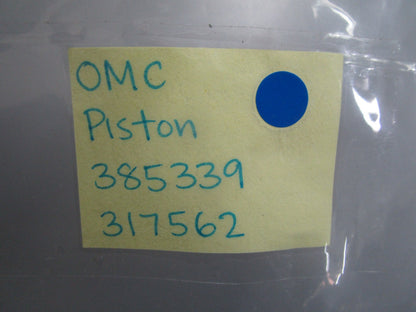 *NEW OEM* 0820 OMC Johnson Evinrude Piston 385339 0385339 317562