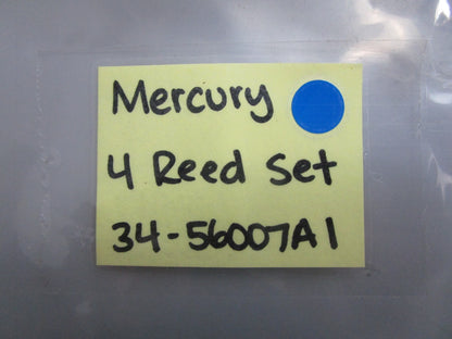 *NEW OEM* 0820 Mercury Quicksilver 4 Reed Set 34-56007A1