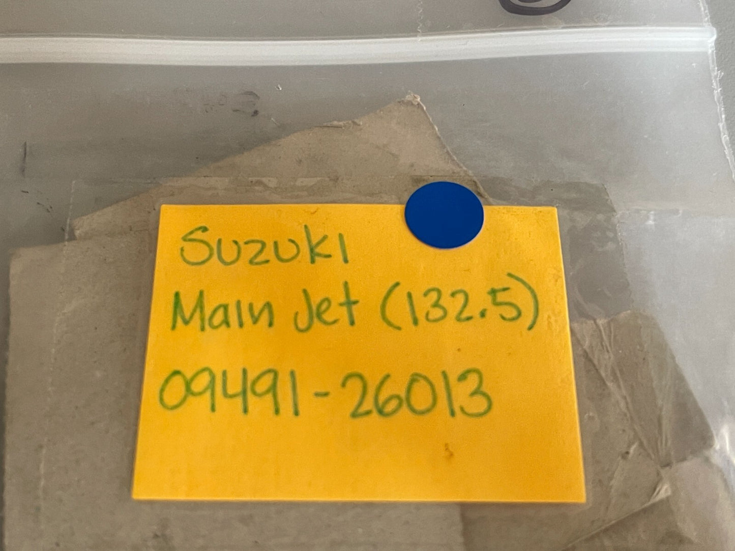 *NEW OEM* 0810 Suzuki Main Jet (132.5) 09491-26013