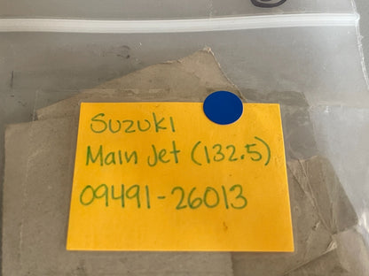 *NEW OEM* 0810 Suzuki Main Jet (132.5) 09491-26013