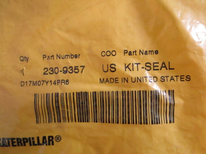 NEW OEM 230-9357 CAT Seal Kit 0820