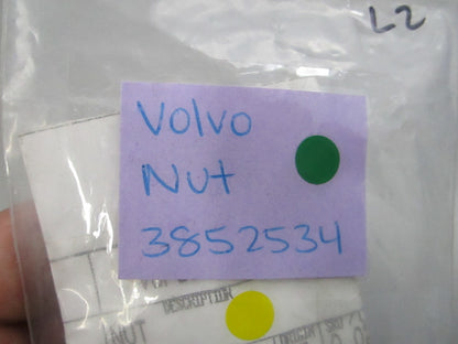 NEW OEM (LOT OF 2) 3852534 Volvo Penta Nut 0810