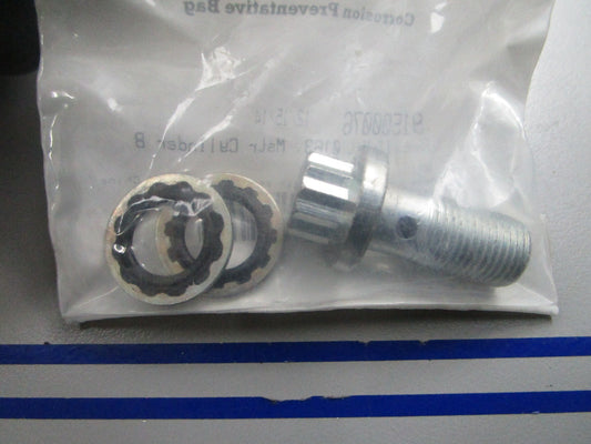 *NEW OEM* 0810 Harley Davidson Master Cylinder Banjo Recall Kit 91500076