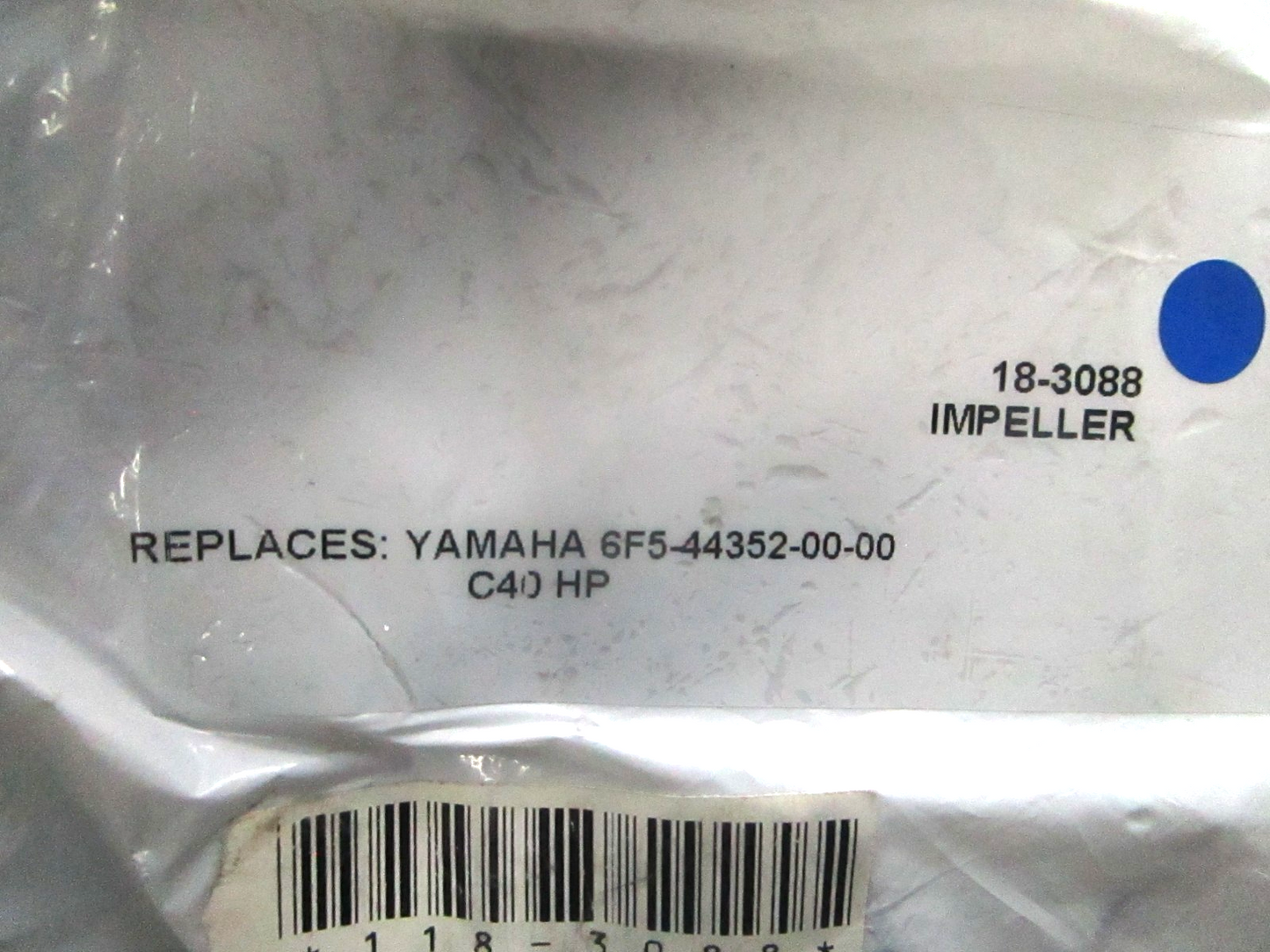 *NEW* 0810 Sierra Impeller 18-3088 Replaces: Yamaha 6F5-44352-00-00