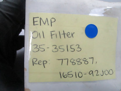 *NEW* 0810 EMP Oil Filter 35-35153 Replaces: 778887 16510-92J00