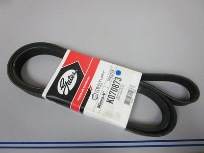 NEW K070873 Gates Micro-V 15/16" x 87 ⅞" Serpentine Belt 0720