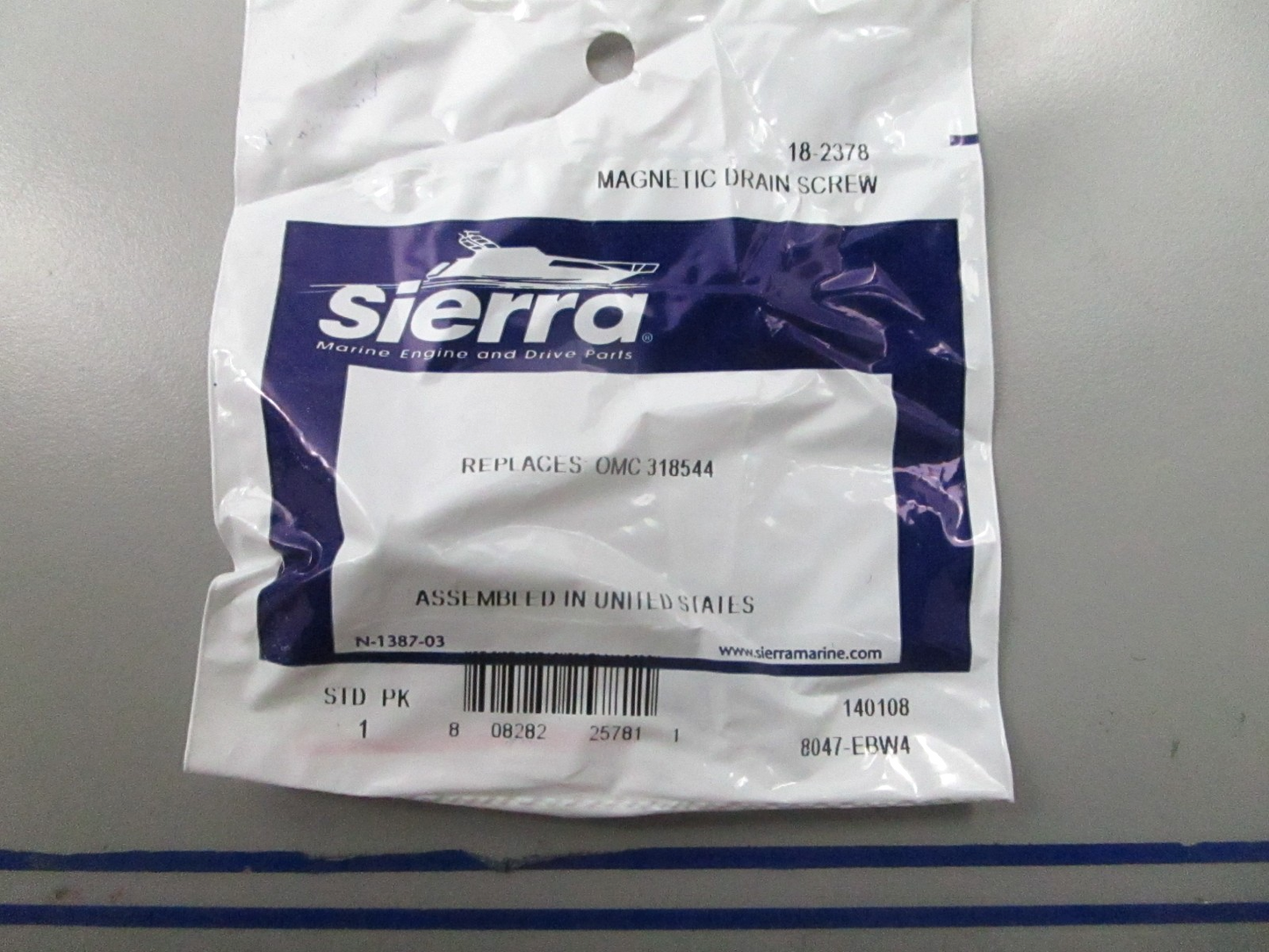 *NEW* 0810 Sierra Magnetic Drain 18-2378 Replaces: 318544
