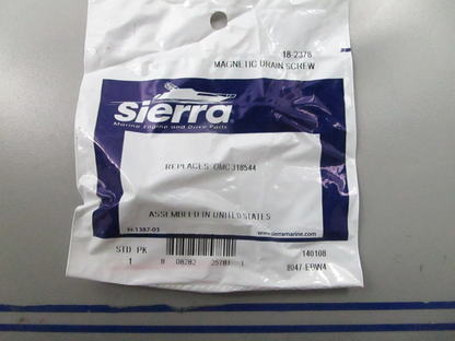 *NEW* 0810 Sierra Magnetic Drain 18-2378 Replaces: 318544