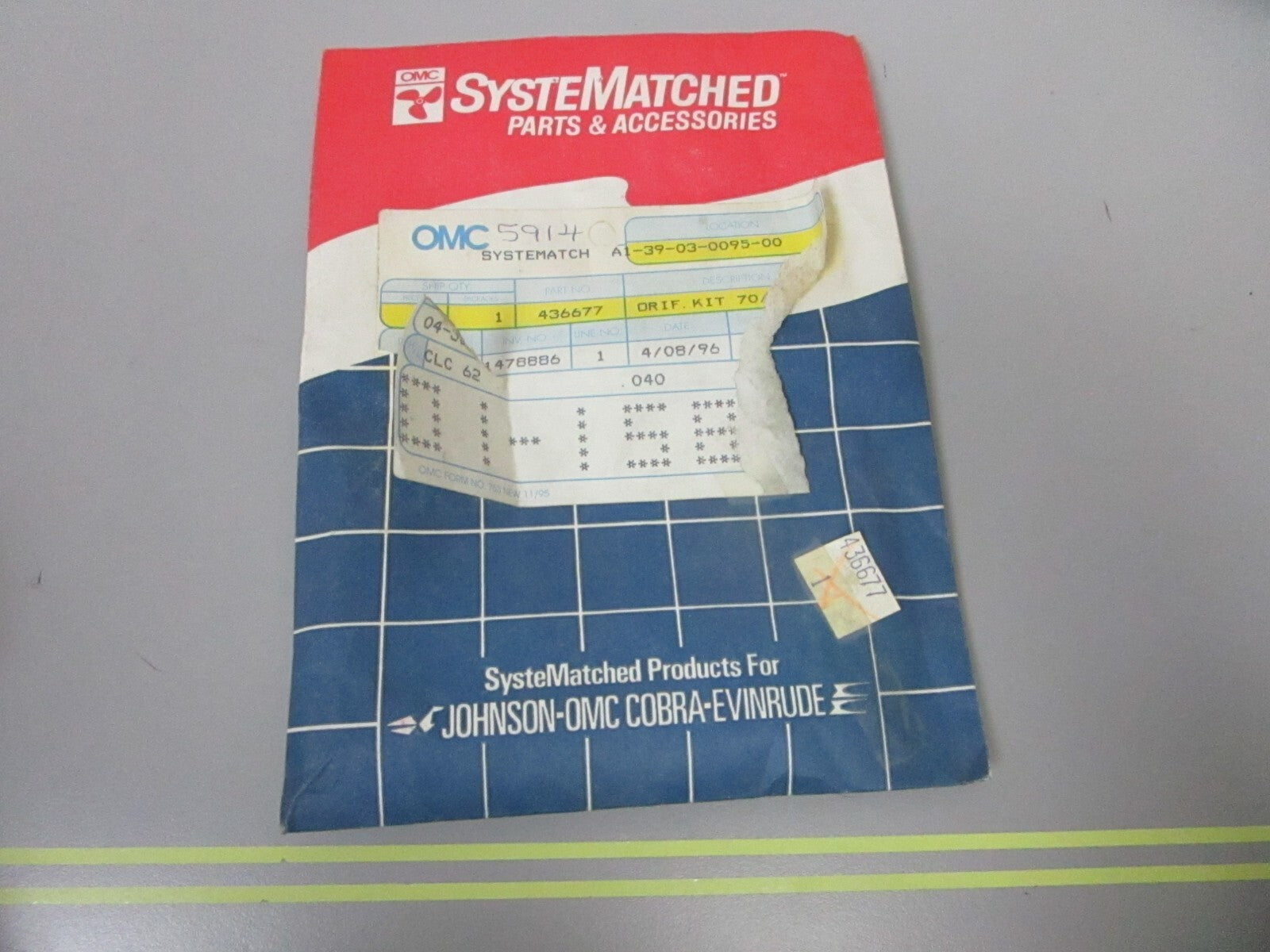 *NEW OEM* 0810 OMC Johnson Evinrude Orifice Kit 436677 0436677