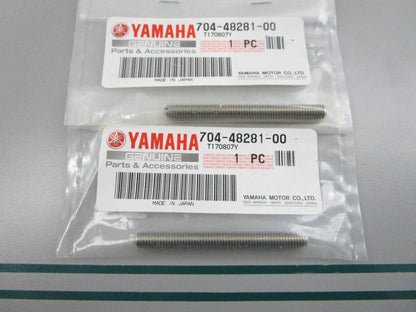 NEW OEM (LOT OF 2) 704-48281-00-00 Yamaha Screw 0810