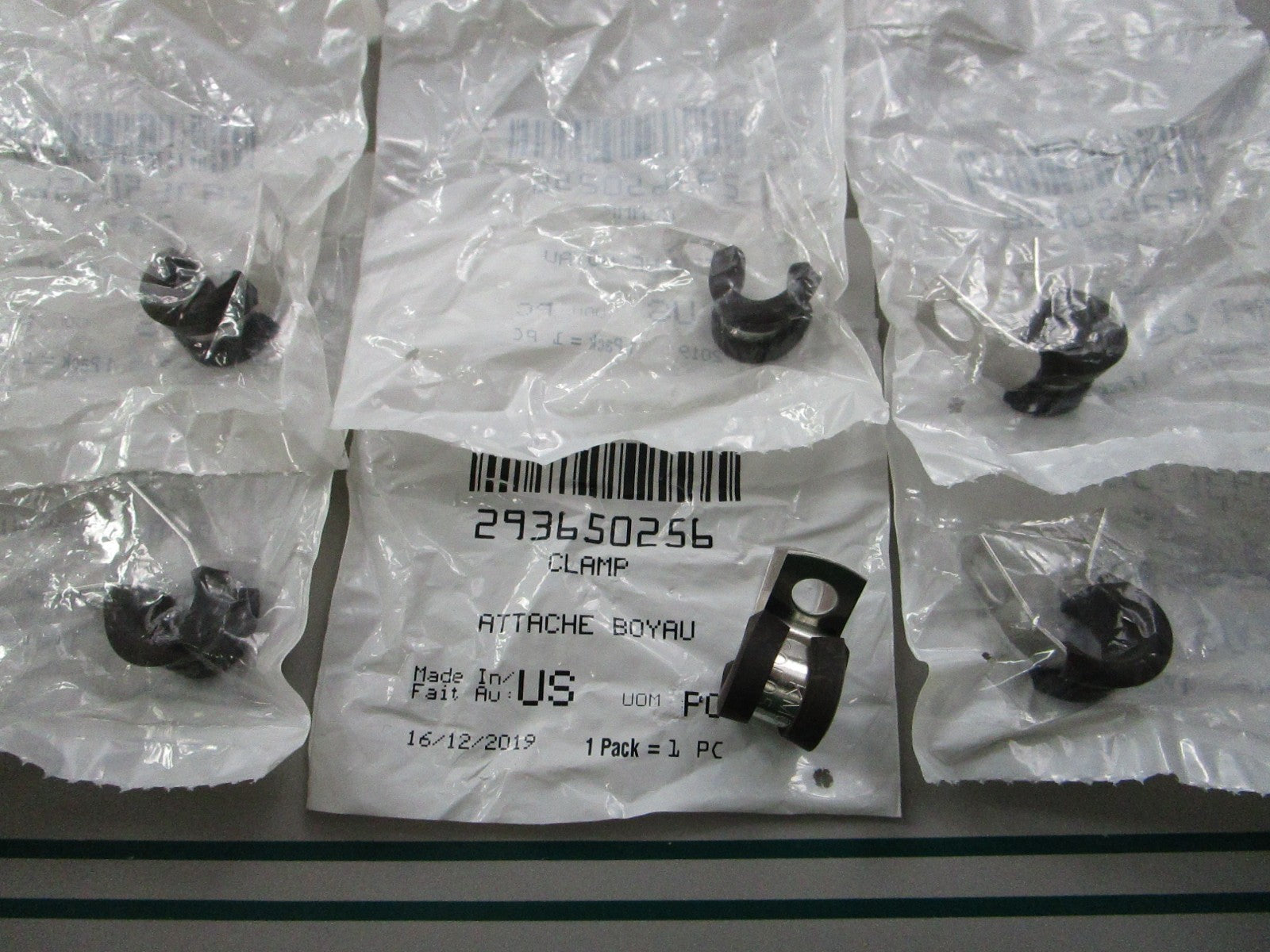 NEW OEM (LOT OF 6) 293650256 Can-Am Clamp 0810