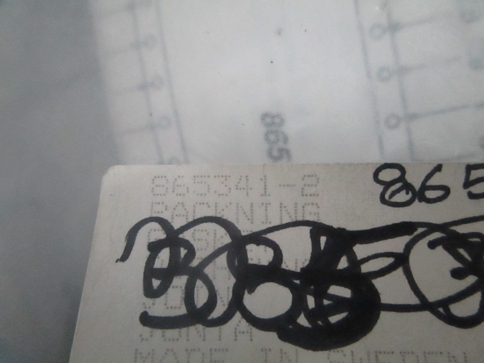 *NEW OEM* 0820 Volvo Penta Oil Pan Gasket 865341
