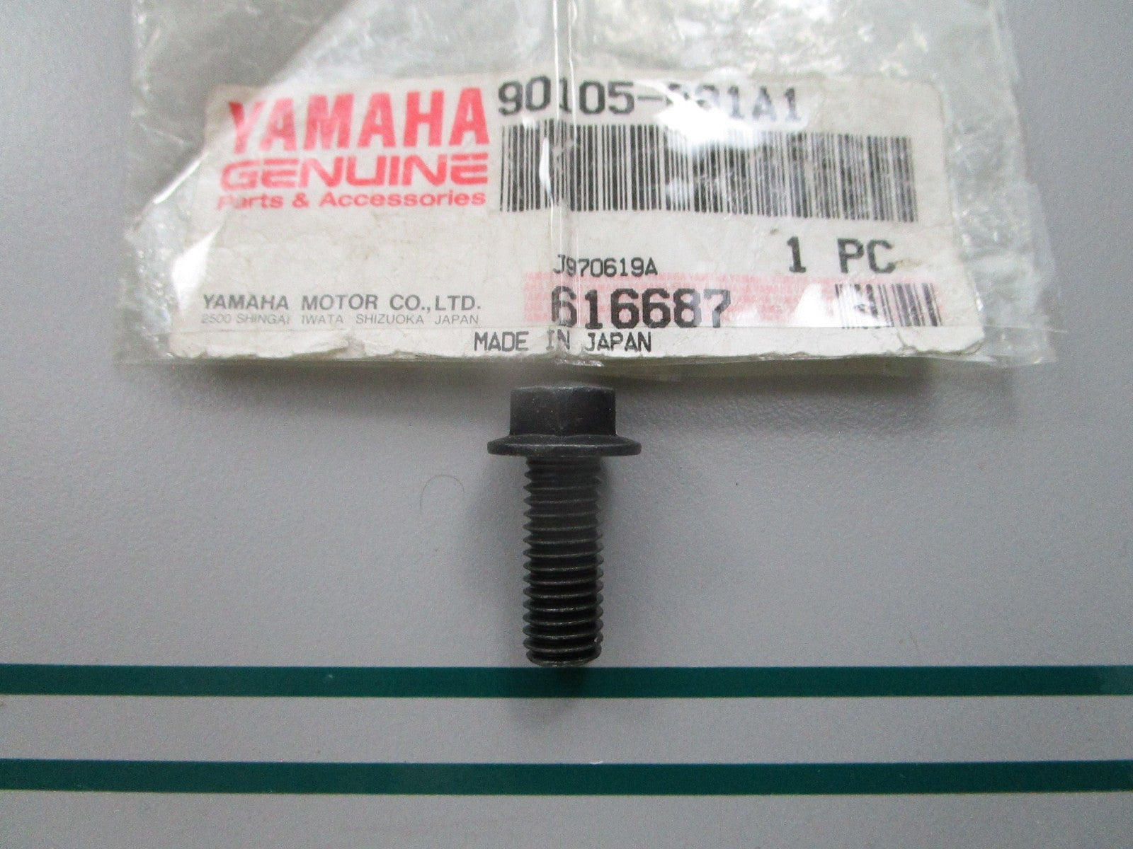 NEW OEM 90105-081A1 Yamaha Flange Bolt 0810