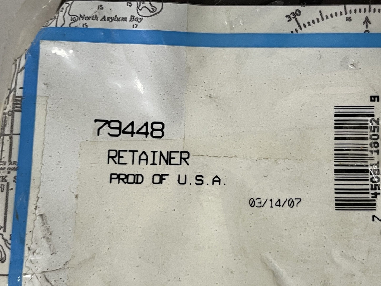 *NEW OEM* 0670 Mercury Quicksilver Retainer 79448