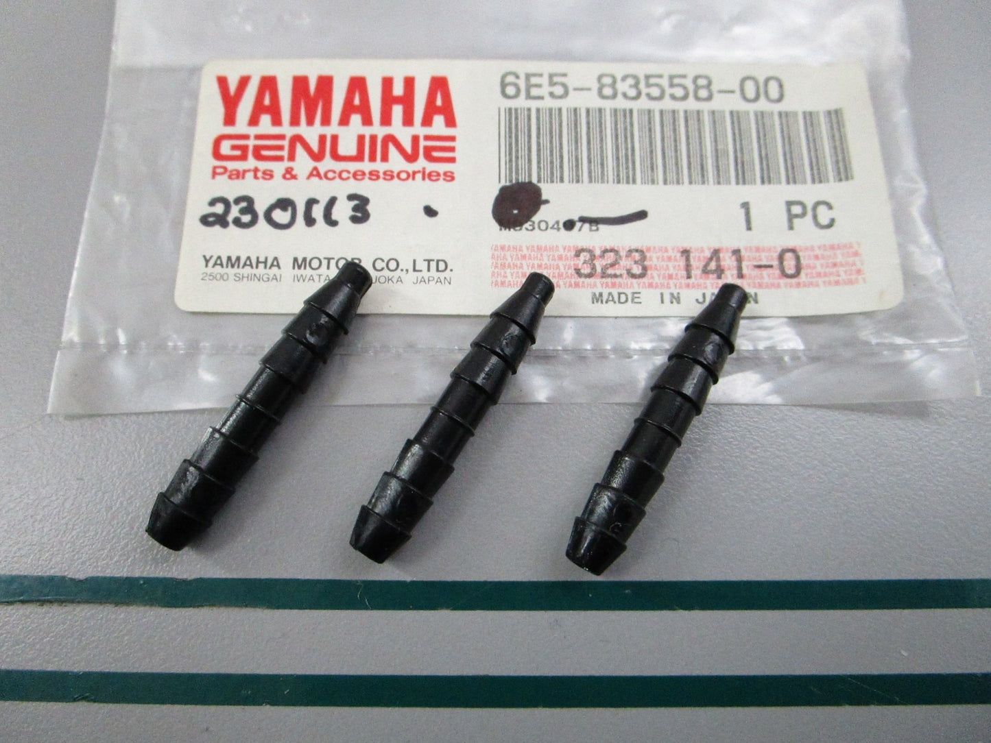 NEW OEM (LOT OF 3) 6E5-83558-00-00 Yamaha Nipple End 0810