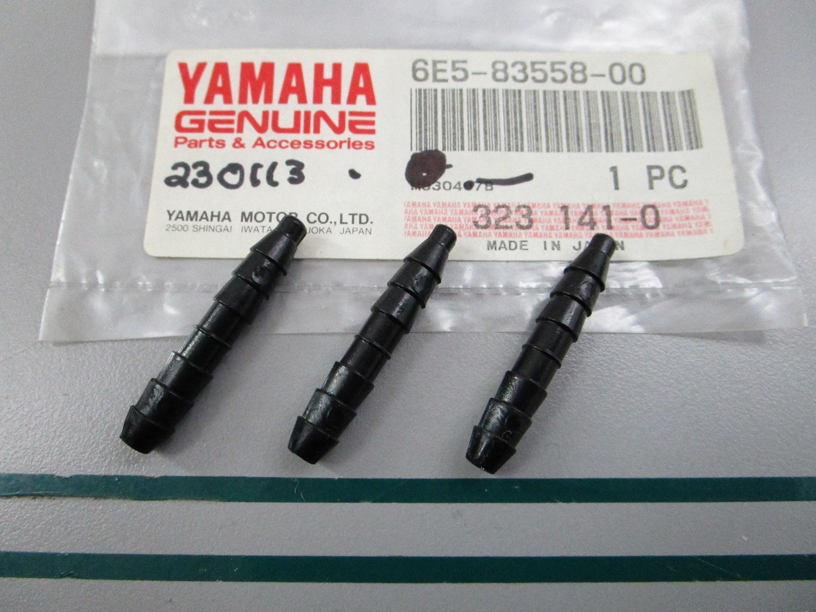 NEW OEM (LOT OF 3) 6E5-83558-00-00 Yamaha Nipple End 0810