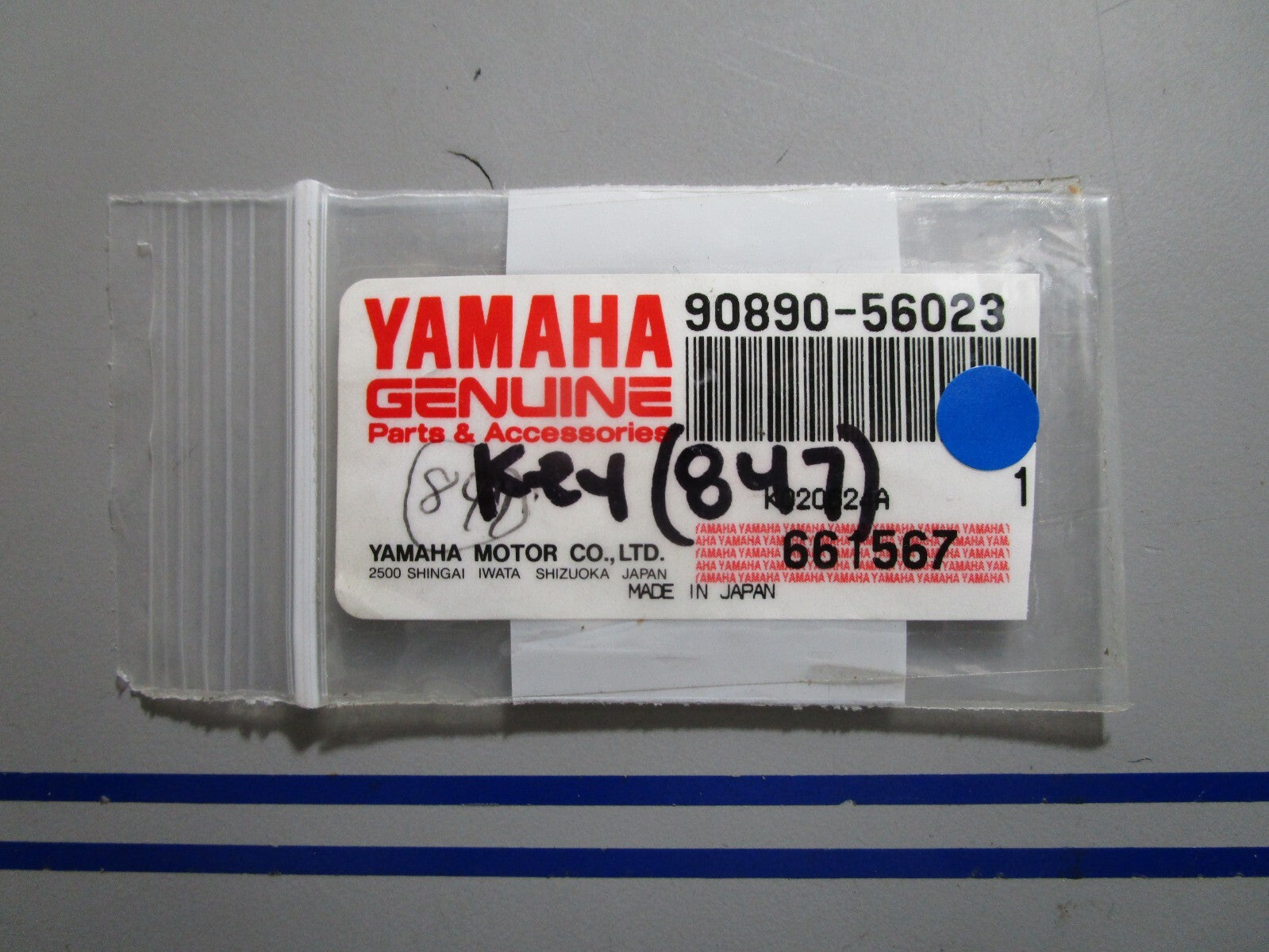 *NEW OEM* 0810 Yamaha 847 Key 90890-56023