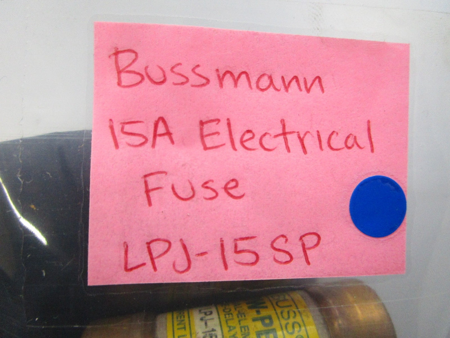 *NEW* 0810 Bussmann 15A Electrical Fuse LPJ-15SP