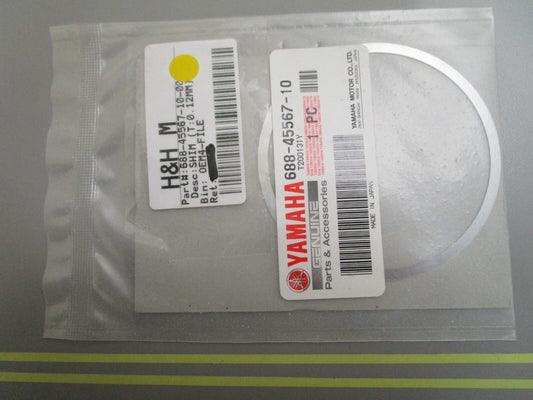*NEW OEM* 0810 Yamaha (T:0.12MM) Shim 688-45587-10-00