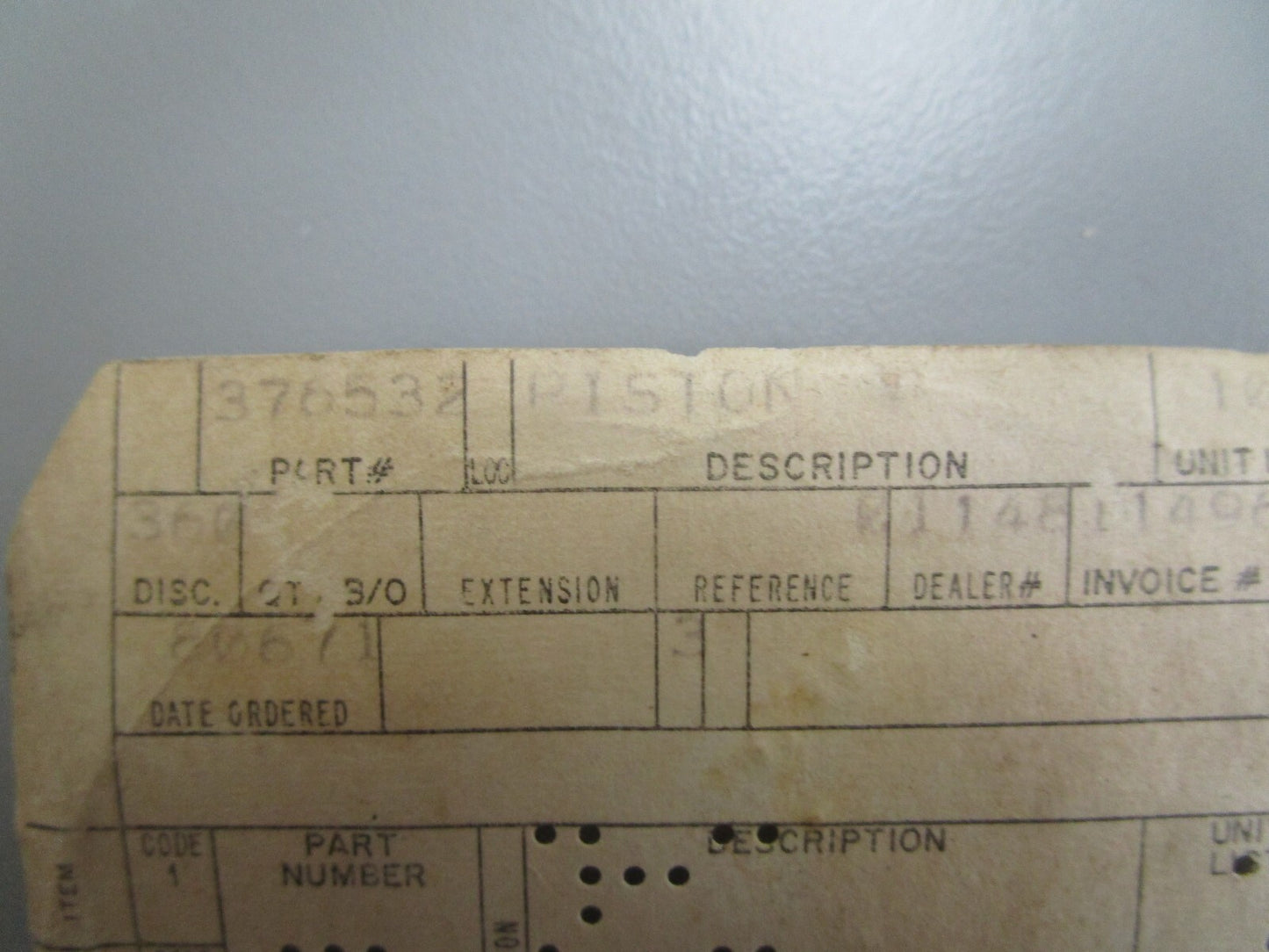 *NEW OEM* 0810 OMC Johnson Evinrude Piston 376532 0376532