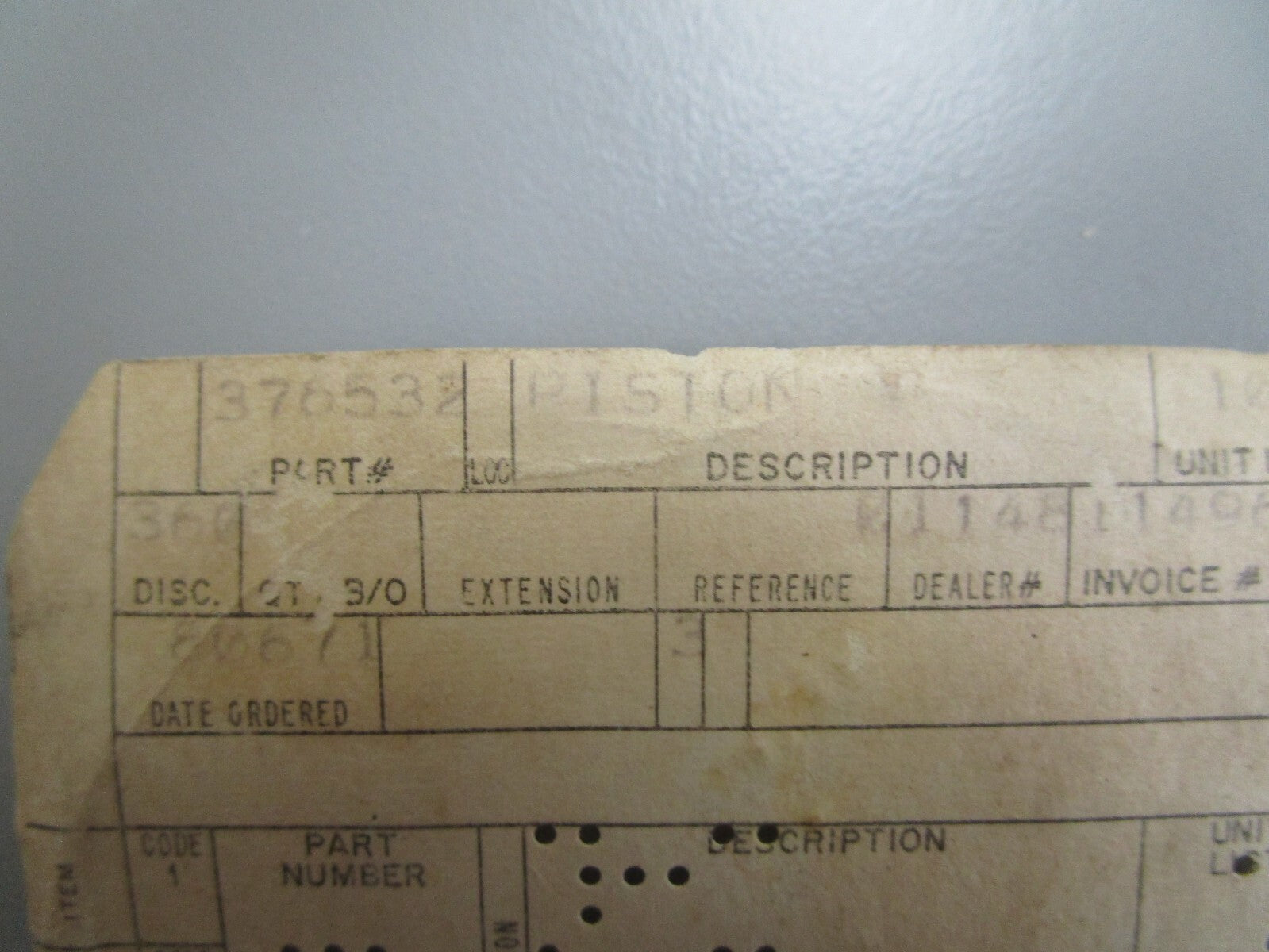 *NEW OEM* 0810 OMC Johnson Evinrude Piston 376532 0376532