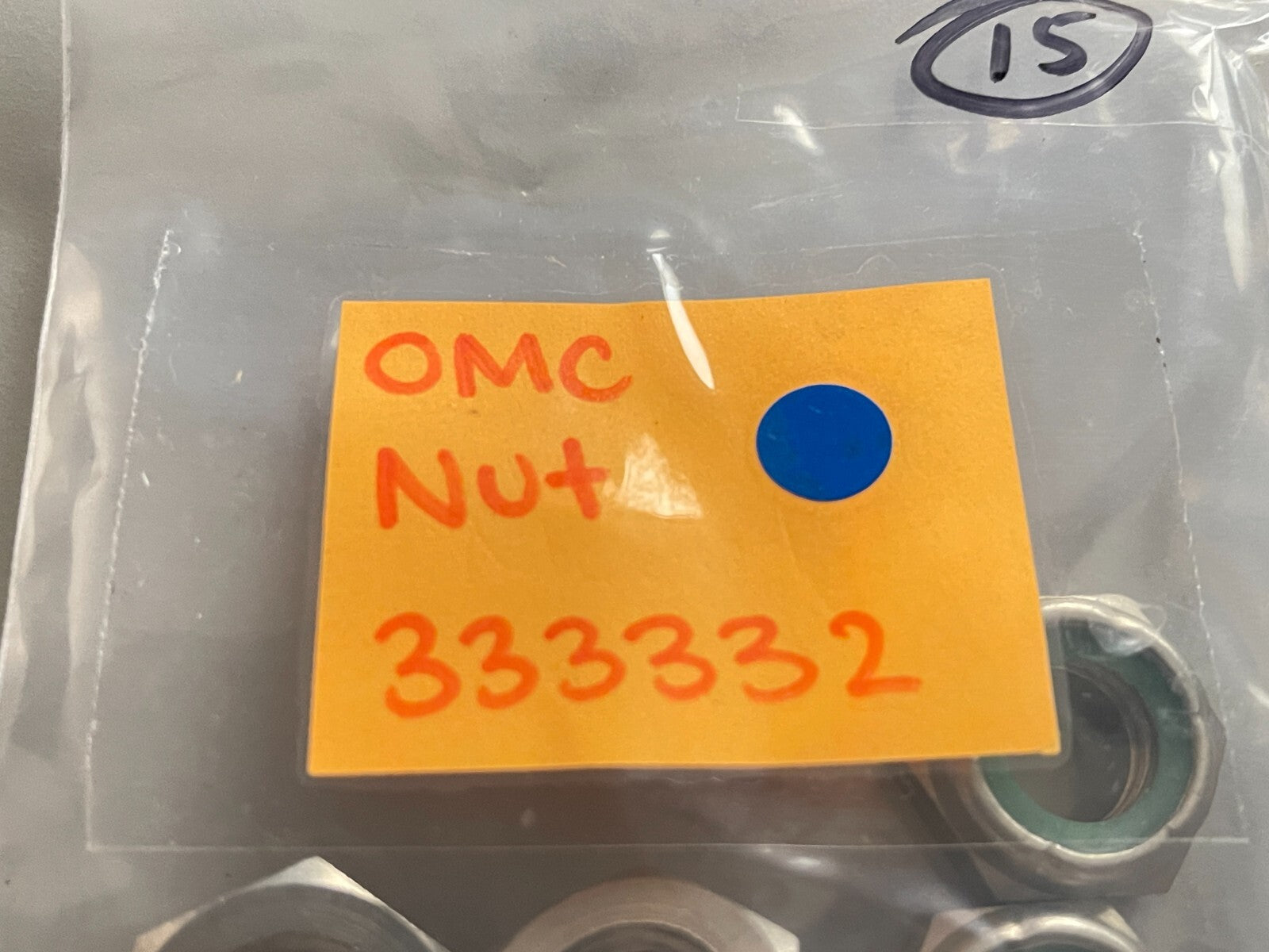 *NEW OEM* 0720 OMC Johnson Evinrude Nut 333332 0333332