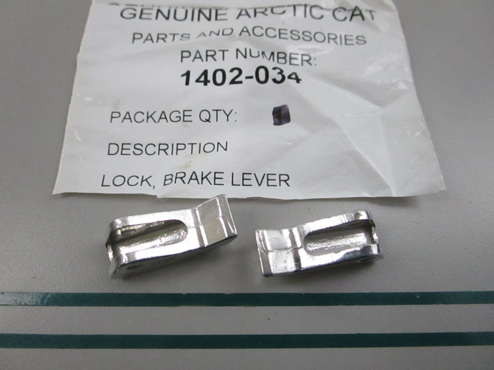 NEW OEM (LOT OF 2) 1402-034 Arctic Cat Brake Lever Lock 0810