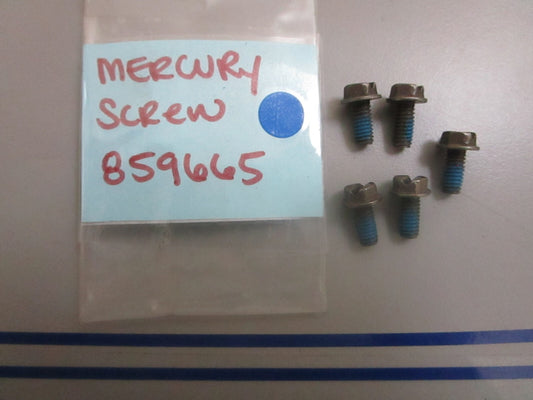 *NEW OEM* (LOT OF 5) 0810 Mercury Quicksilver Screw 859665